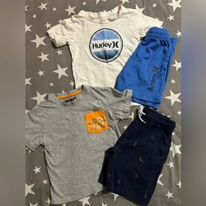 Boys Hurley & Tony Hawk Summer Outfits Bundle